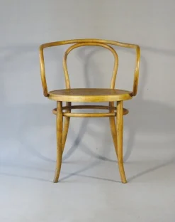 Pamono No. 209 B9 Armchair with Star-Shaped Seat from Thonet, 1905><noscript><img width=