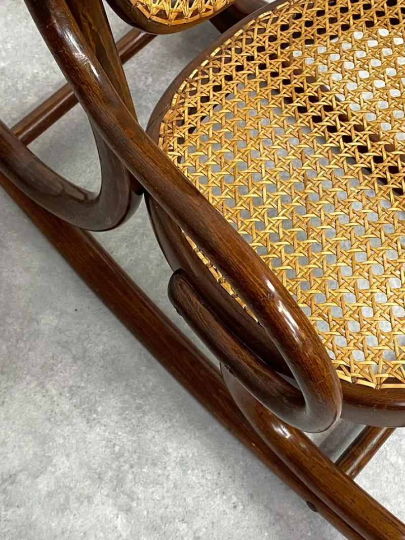 Clearance Pamono No. 2 Children's Rocking Chair attributed to Thonet, 1920s