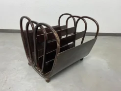 Best Pamono No. 1069 Magazine Holder attributed to Koloman Moser for J&J Kohn, 1890s