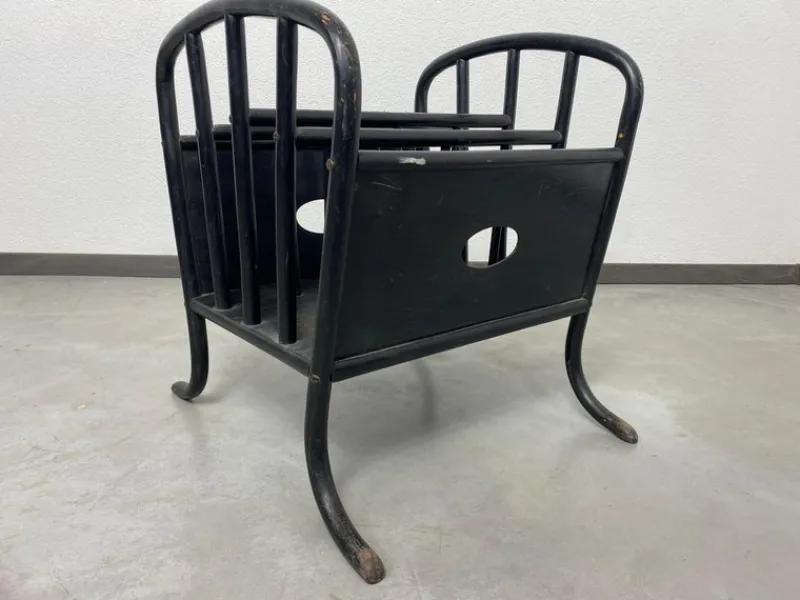 Pamono No. 11803 Magazine Holder attributed to Otto Prutscher for Thonet, 1890s> Magazine Racks