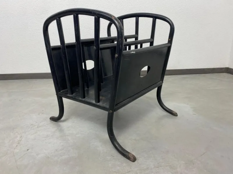 Pamono No. 11803 Magazine Holder attributed to Otto Prutscher for Thonet, 1890s> Magazine Racks
