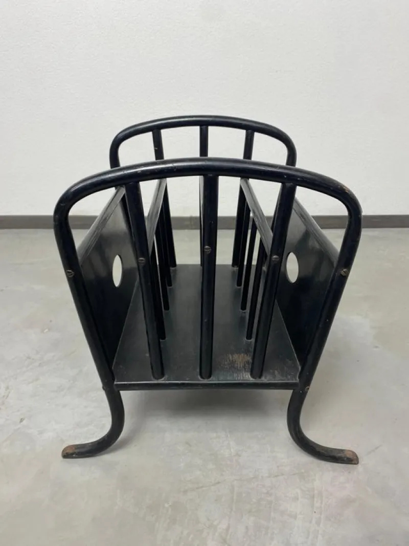 Pamono No. 11803 Magazine Holder attributed to Otto Prutscher for Thonet, 1890s> Magazine Racks