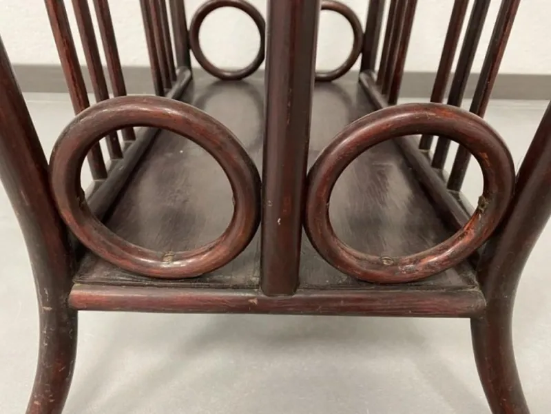Pamono No. 33 Newspaper Holder attributed to Thonet, 1890s> Magazine Racks