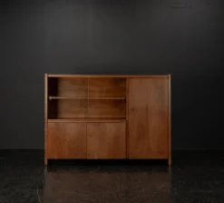 Pamono No. 37 Sideboard in Walnut by Bruno Paul for VEB Deutsche Werkstätten Hellerau, 1935> Sideboards & Buffets