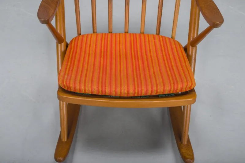 Pamono No. 182 Teak Rocking Chair by Frank Reenskaug for Bramin, 1960s> Rocking Chairs