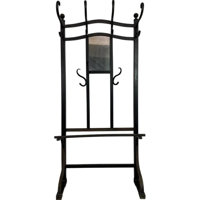 Pamono No. 905 Wall Coat Rack attributed to Thonet, 1890s> Racks, Hooks & Valets