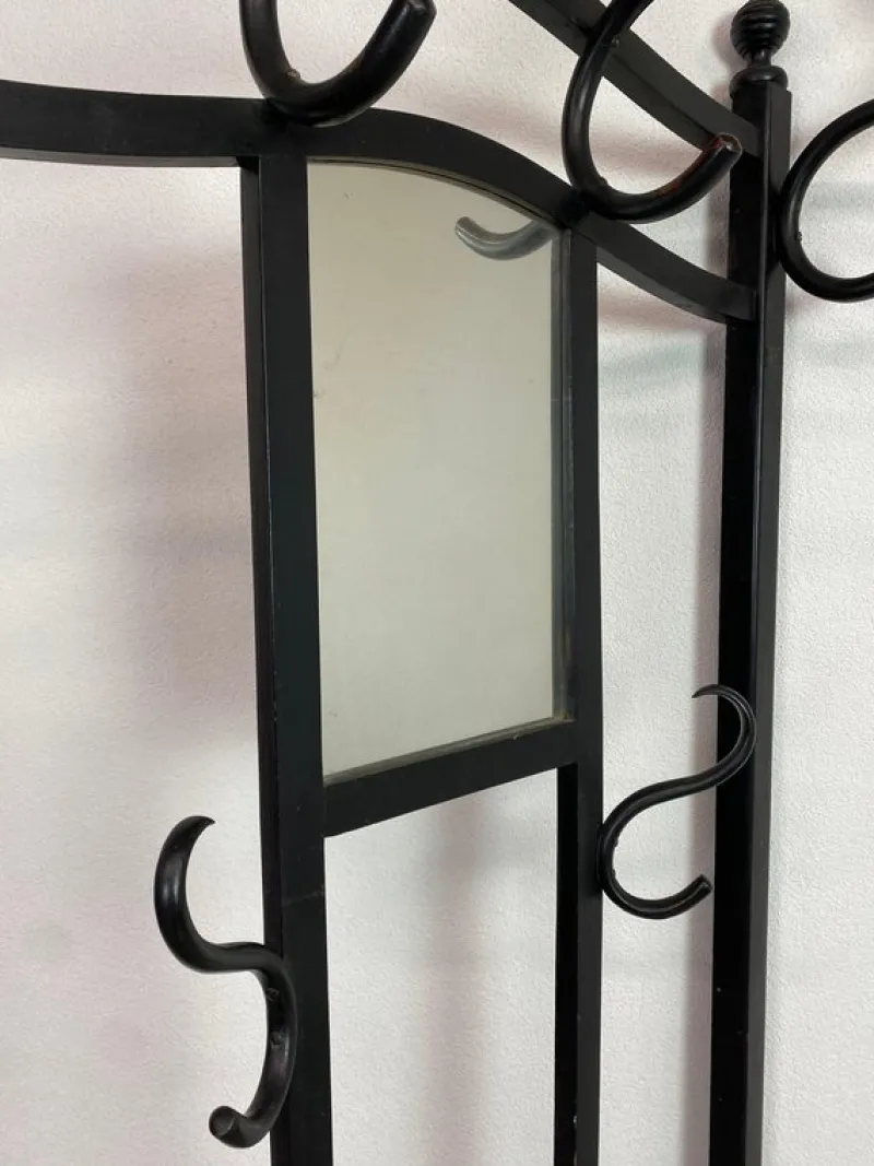 Pamono No. 905 Wall Coat Rack attributed to Thonet, 1890s> Racks, Hooks & Valets