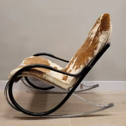 Pamono Nonna Rocking Chair by Paul Tuttle for Strässle International, Switzerland, 1970s><noscript><img width=
