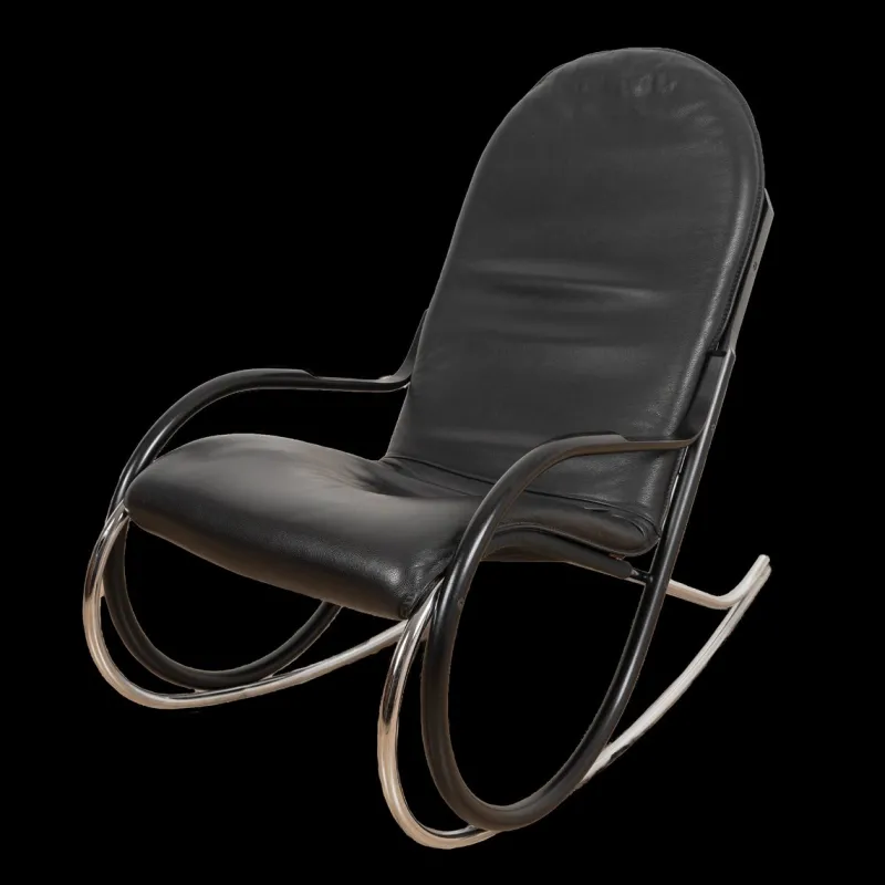 Pamono Nonna Rocking Chair by Paul Tuttle> Rocking Chairs