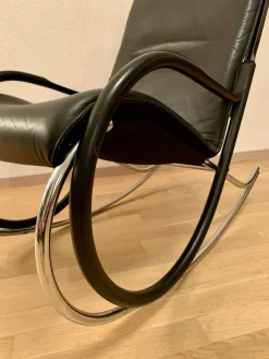 Pamono Nonna Rocking Chair by Paul Tuttle for Strässle, 2000s><noscript><img width=