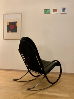 Pamono Nonna Rocking Chair by Paul Tuttle for Strässle, 2000s><noscript><img width=