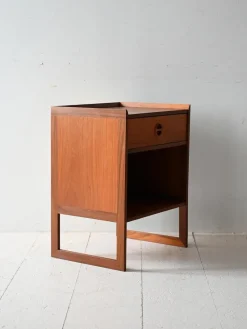 Pamono Notte Bedside Table by Arne Wahl Iversen for Ikea, 1960s><noscript><img width=