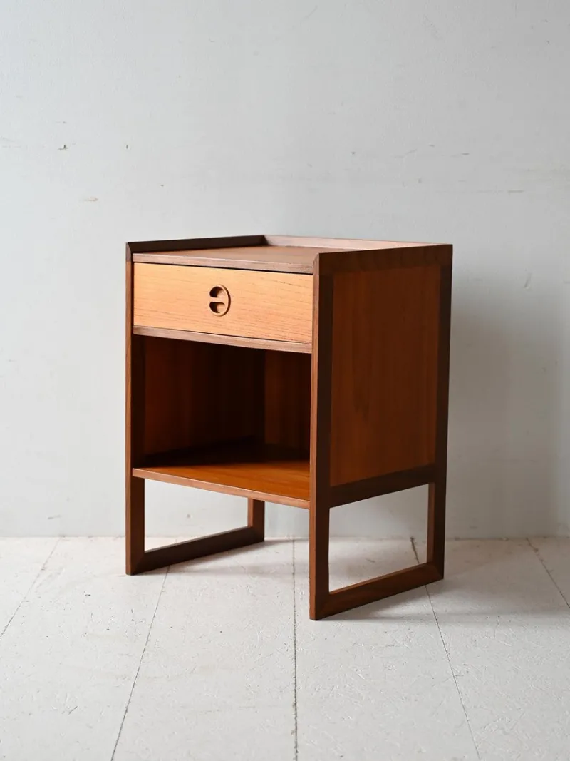 Pamono Notte Bedside Table by Arne Wahl Iversen for Ikea, 1960s> Nightstands