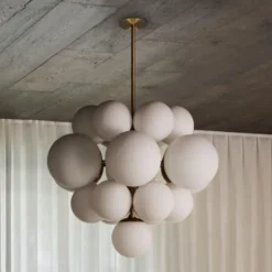 Pamono Nova Chandelier by Schwung><noscript><img width=