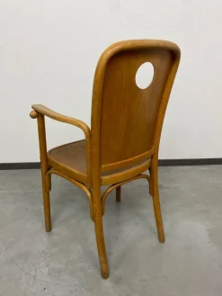 Pamono Nr.813 /1F Armchairs attributed to Josef Hoffmann for Jacob Josef Kohn, 1890s, Set of 4><noscript><img width=