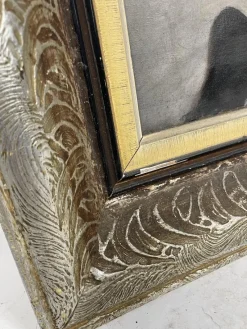Pamono Nude Portrait of a German Woman, Oil on Canvas, 1920s, Framed><noscript><img width=