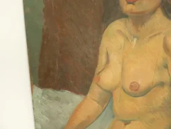New Pamono Nude Women, 1960s, Oil on Canvas