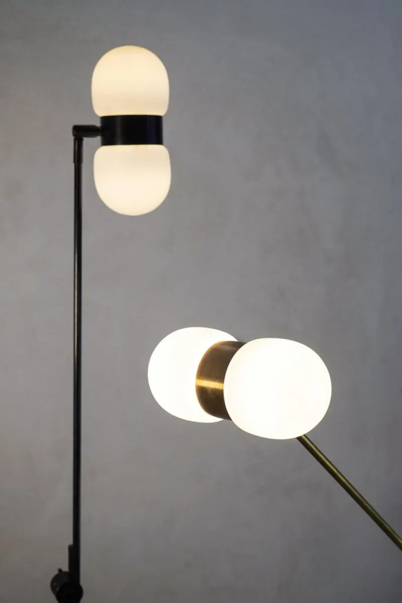 Pamono Nuvol Double Floor Lamps by Contain, Set of 2> Floor Lamps
