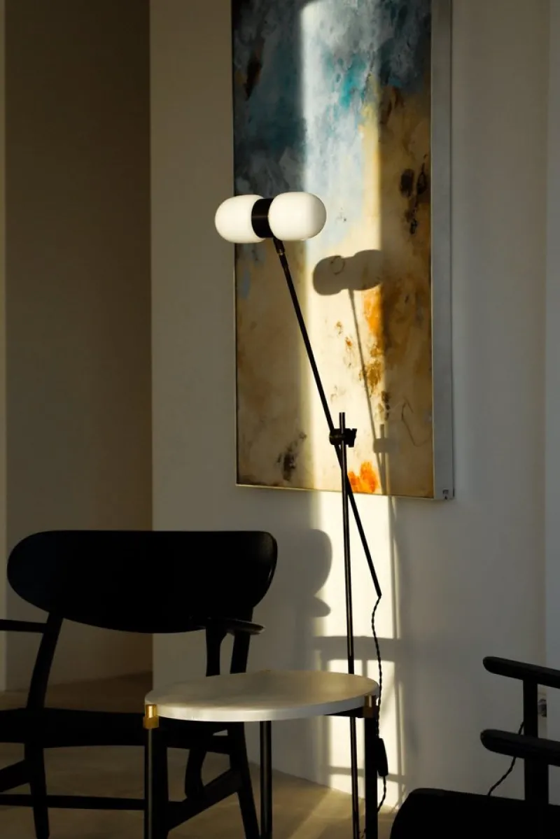 Pamono Nuvol Double Floor Lamps by Contain, Set of 2> Floor Lamps