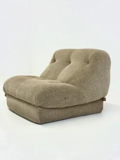 Pamono Nuvolone Modular Lounge Sofa with Coffee Table attributed to Rino Maturi for Mimo Padova, 1970s, Set of 4><noscript><img width=