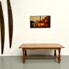 Pamono Oak and Cherry Table, 1970s> Dining Tables & Sets