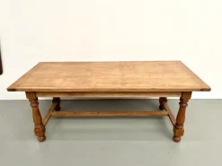 Pamono Oak and Cherry Table, 1970s><noscript><img width=