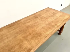 Pamono Oak and Cherry Table, 1970s><noscript><img width=