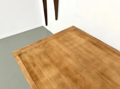 Pamono Oak and Cherry Table, 1970s><noscript><img width=