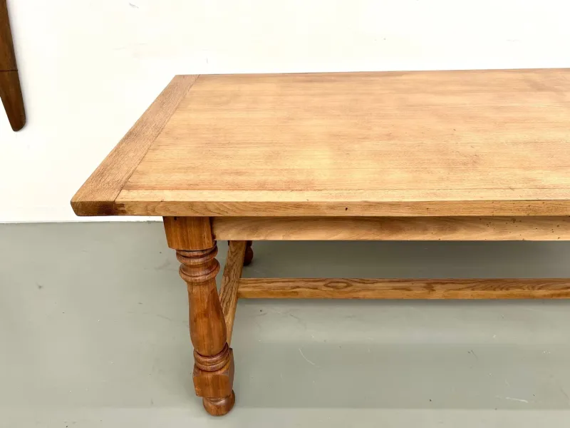 Pamono Oak and Cherry Table, 1970s> Dining Tables & Sets