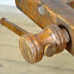 Pamono Oak and Pine Carpenter's Workbench, 1900s><noscript><img width=