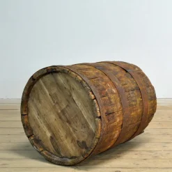 Best Pamono Oak Barrel or Planter, 1920s