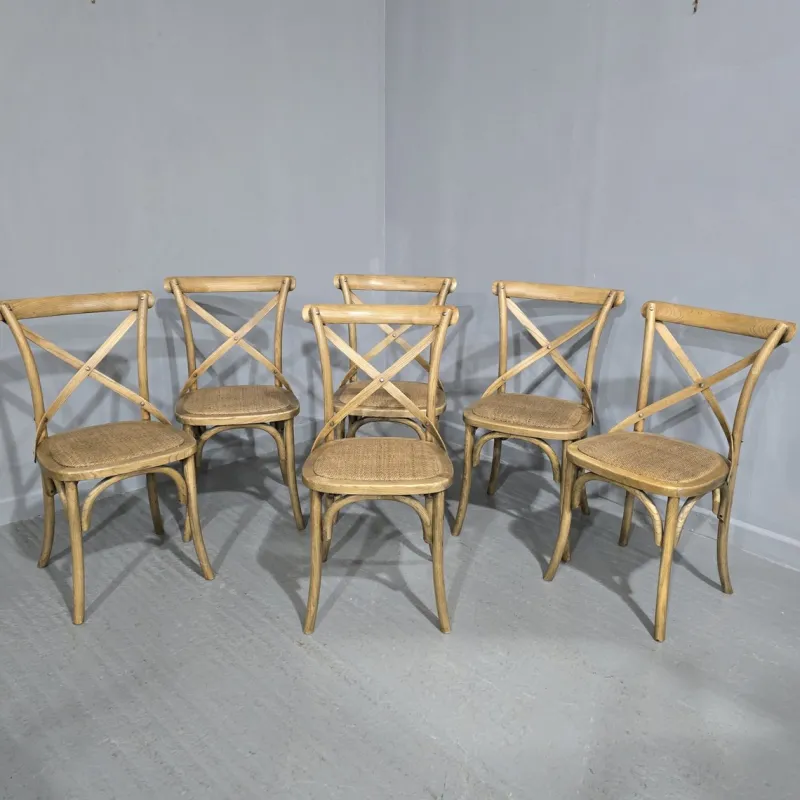 Pamono Oak Bentwood Dining Chairs, 1970s, Set of 6> Side Chairs & Dining Chairs
