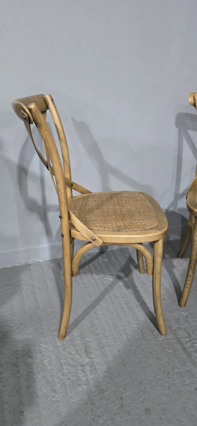 Pamono Oak Bentwood Dining Chairs, 1970s, Set of 6> Side Chairs & Dining Chairs