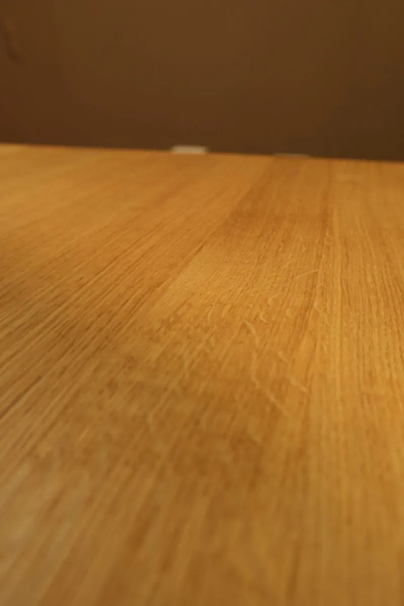 Pamono Oak Bistro Table with Cast Iron Base> Garden Tables