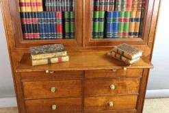 Pamono Oak Bookcase, 19th Century> Shelves & Wall Units