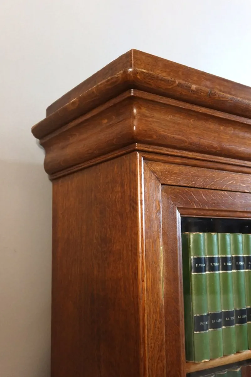 Pamono Oak Bookcase, 19th Century> Shelves & Wall Units