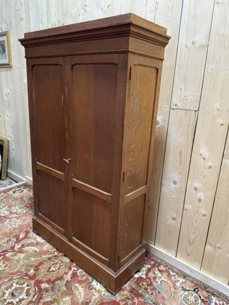 Pamono Oak Cardboard Box Cabinet, 1900s> Cabinets & Wardrobes