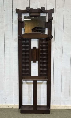 Pamono Oak Coat Rack, 1930s> Racks, Hooks & Valets