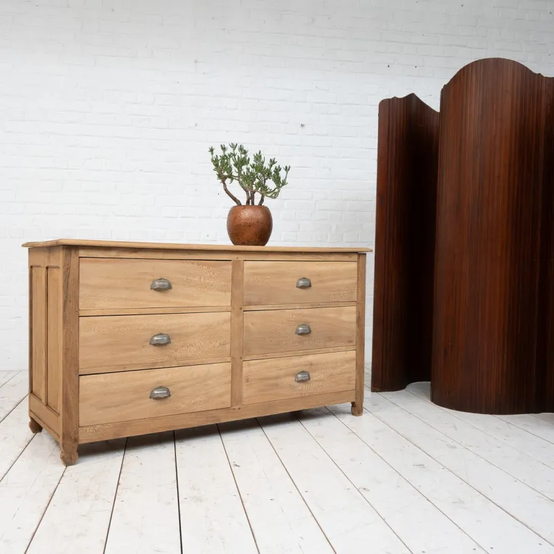 Pamono Oak Commercial Unit with Drawers, 1920s> Sideboards & Buffets