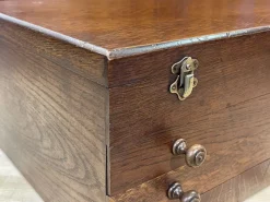 Online Pamono Oak Cutlery Box, 1950s