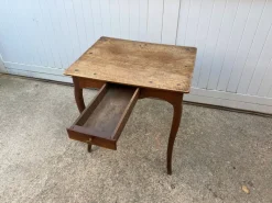 Pamono Oak Desk with 1 Drawer, 1890s><noscript><img width=