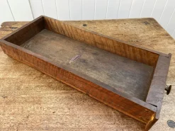 Pamono Oak Desk with 1 Drawer, 1890s><noscript><img width=