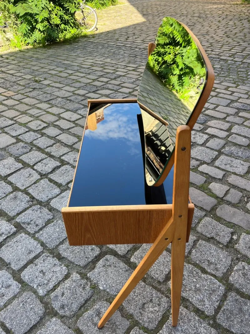 Pamono Oak Dressing Table by Arne Vodder> Dressing Tables