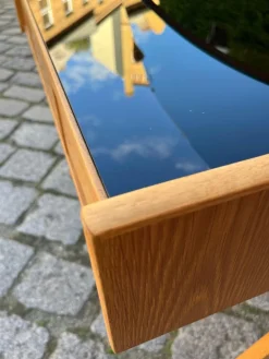 Pamono Oak Dressing Table by Arne Vodder><noscript><img width=