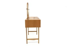 Pamono Oak Dressing Table, Sweden, 1960s><noscript><img width=
