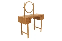 Pamono Oak Dressing Table, Sweden, 1960s><noscript><img width=