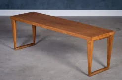 Best Pamono Oak Entryway Bench by Aksel Kjersgaard, Denmark, 1960s
