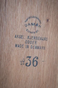 Best Pamono Oak Entryway Bench by Aksel Kjersgaard, Denmark, 1960s