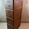 Pamono Oak File Cabinet, 1920> Cabinets & Wardrobes