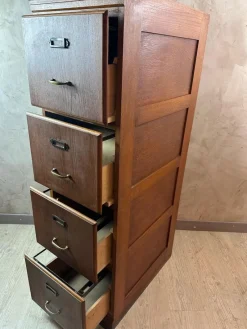 Pamono Oak File Cabinet, 1920><noscript><img width=